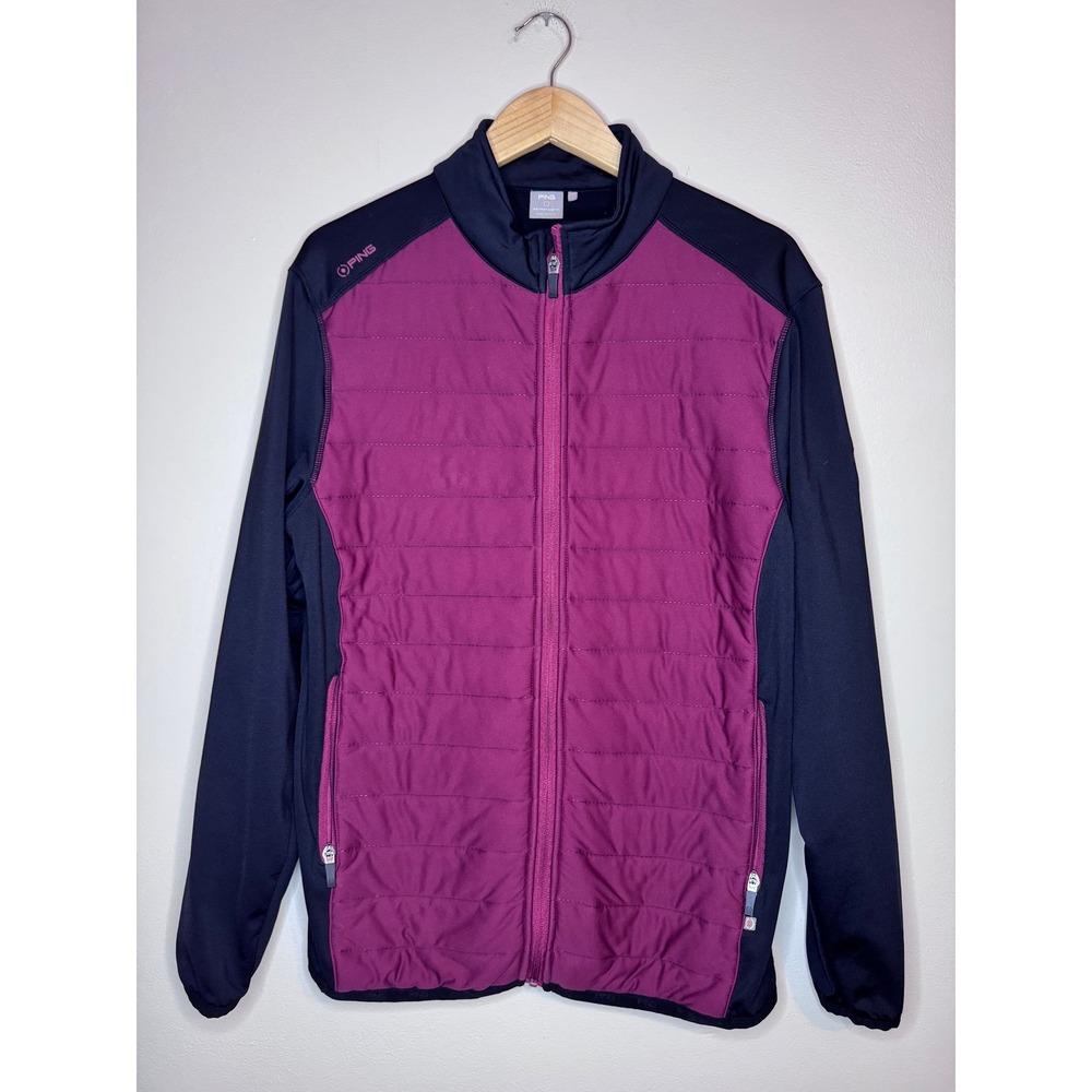 Ping Sensorwarm Full Zip Jacket Womens L Golf Lightweight Puffer Hybrid